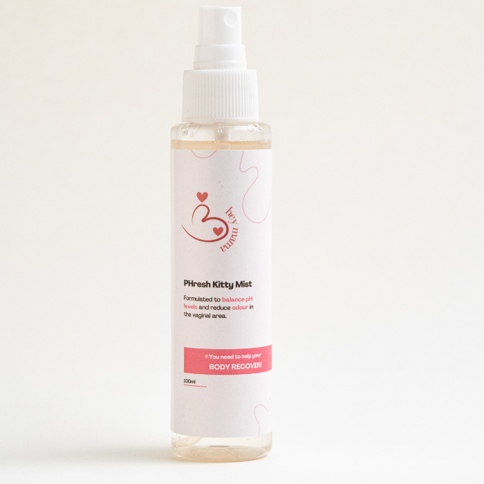 PHresh Kitty Mist β gentle, pH-balancing, and OB-GYN approved.