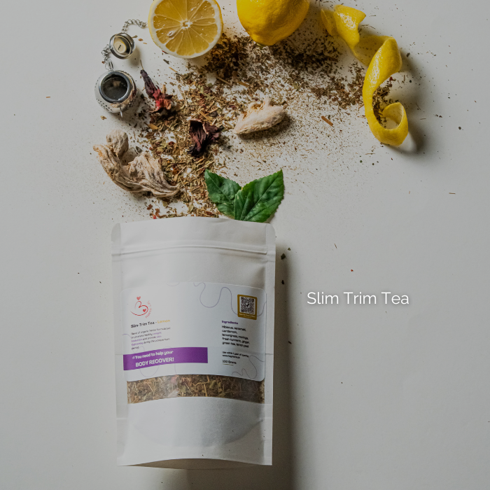 Postpartum Tea Bundle - Herbal Lactation Tea + Slim Trim Tea
