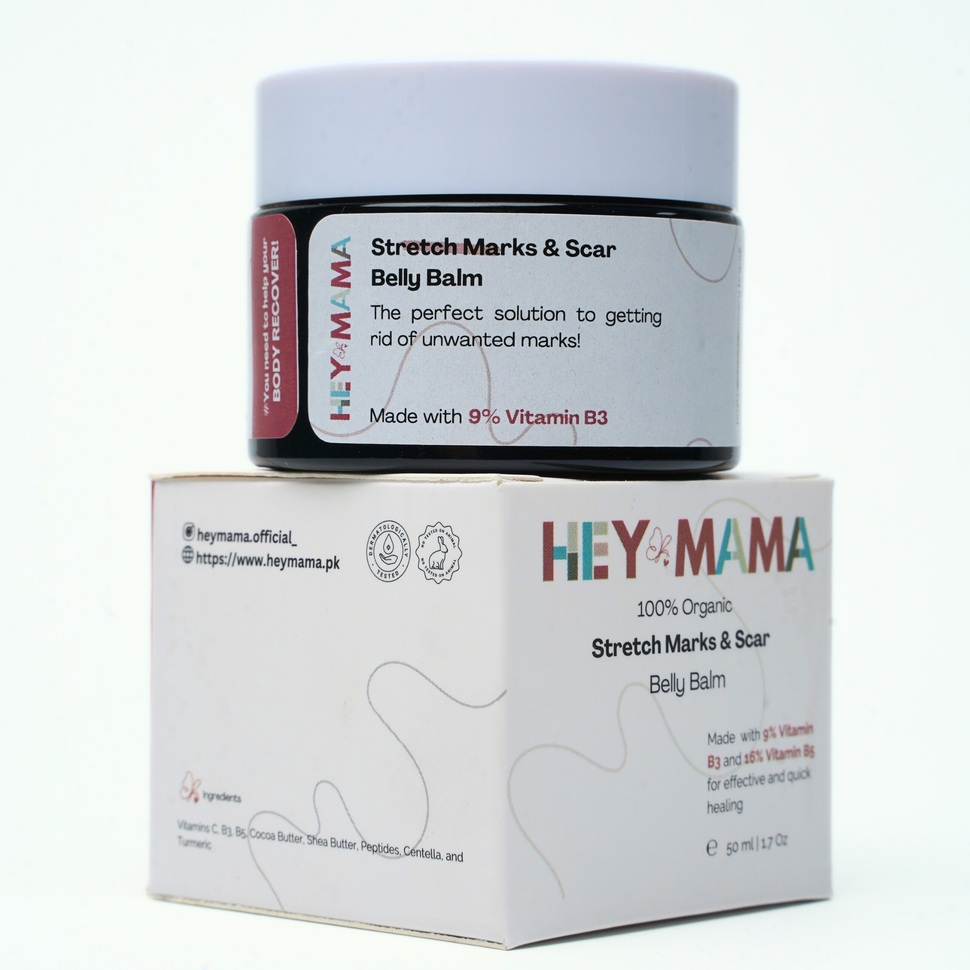 Stretch Marks & Scar Belly Balm