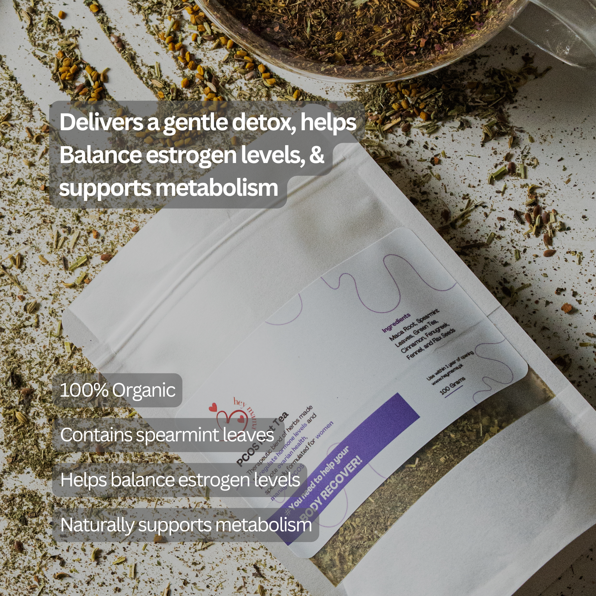 PCOS Root Tea