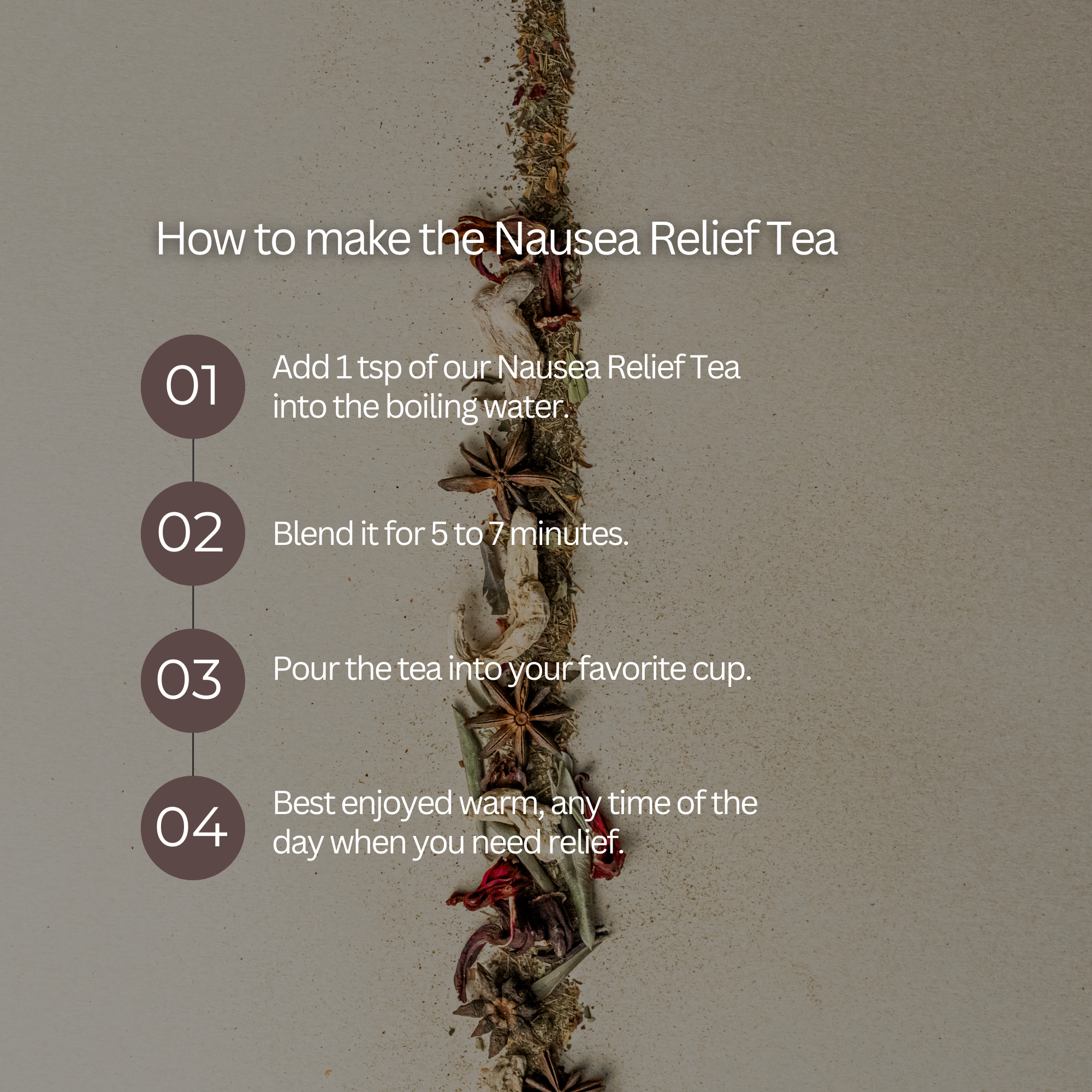 Nausea Relief Tea