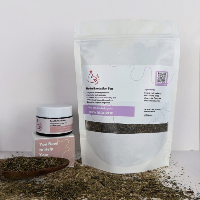 Breastfeeding Bundle - Herbal Lactation Tea + SoreFix Nipple Balm