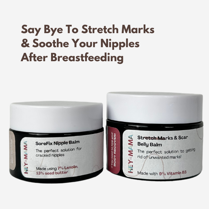 Postpartum Winter Bundle - SoreFix Nipple Balm + Stretch Marks & Scar Balm